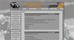Desktop Screenshot of motorspeed.de
